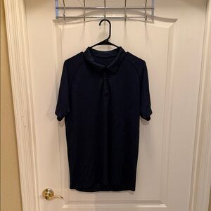 Lululemon Metal Vent Tech Polo Navy/Dark Blue